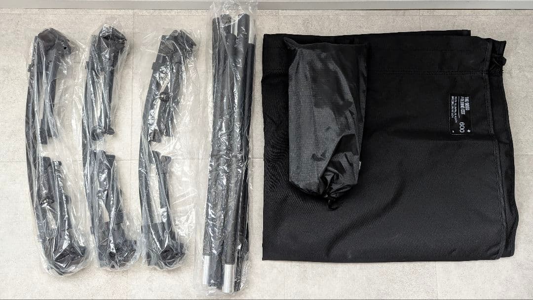 BOC The 600D Folding Cot（ブラック）ステッカー付　未使用