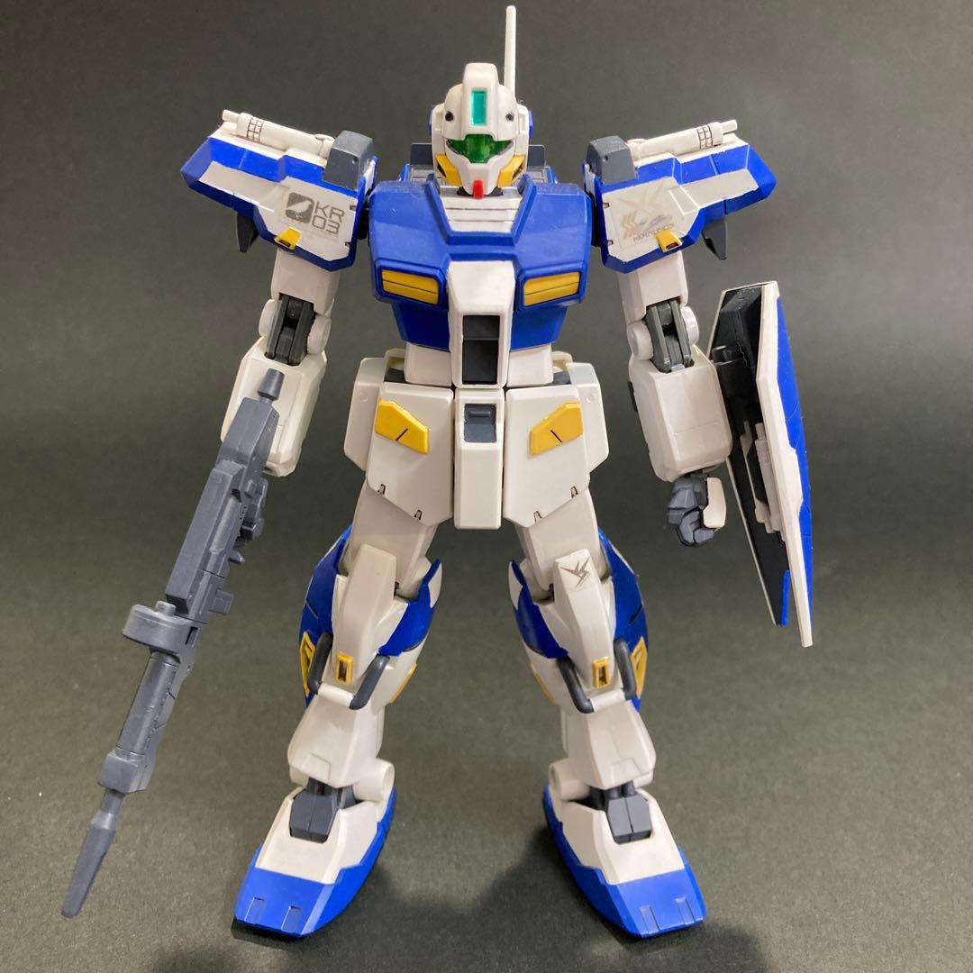 HG ジム改［ワグテイル］ 全塗装完成品+ 刻に抗いし者　ビジュアルブック1.2