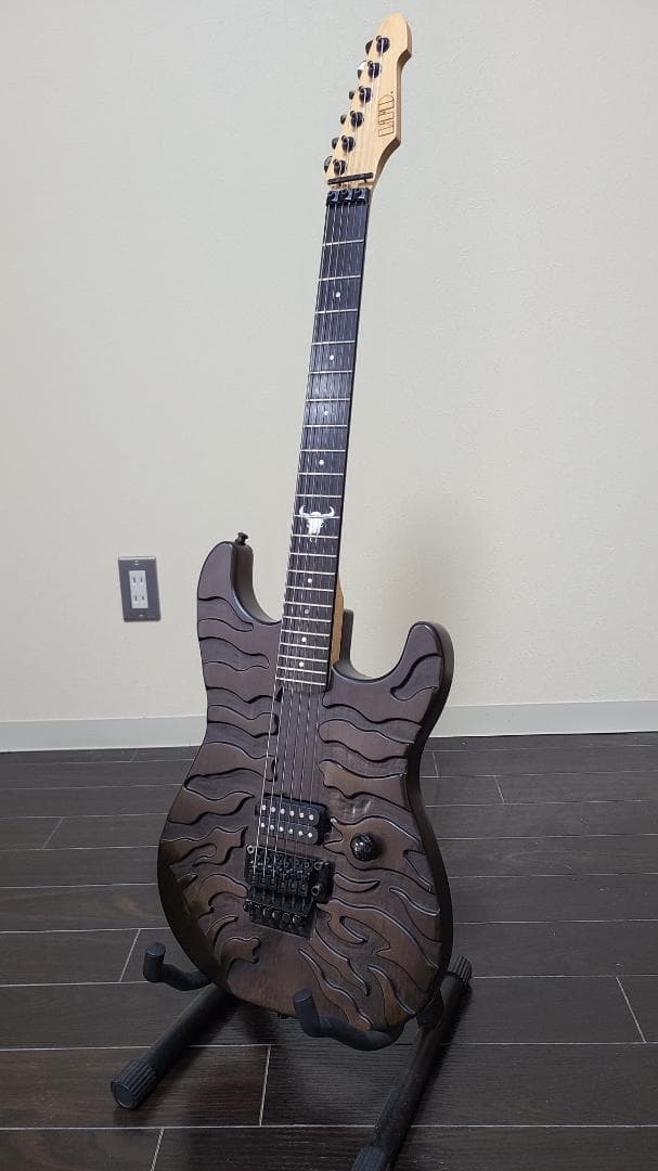 ギター ESP LTD GL Burnt Tiger