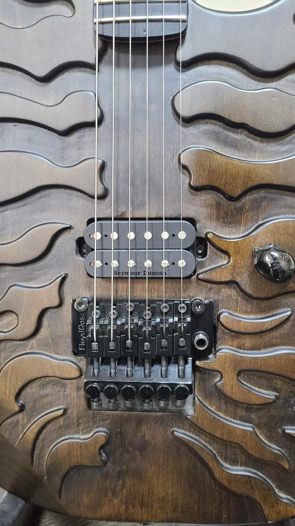 ギター ESP LTD GL Burnt Tiger