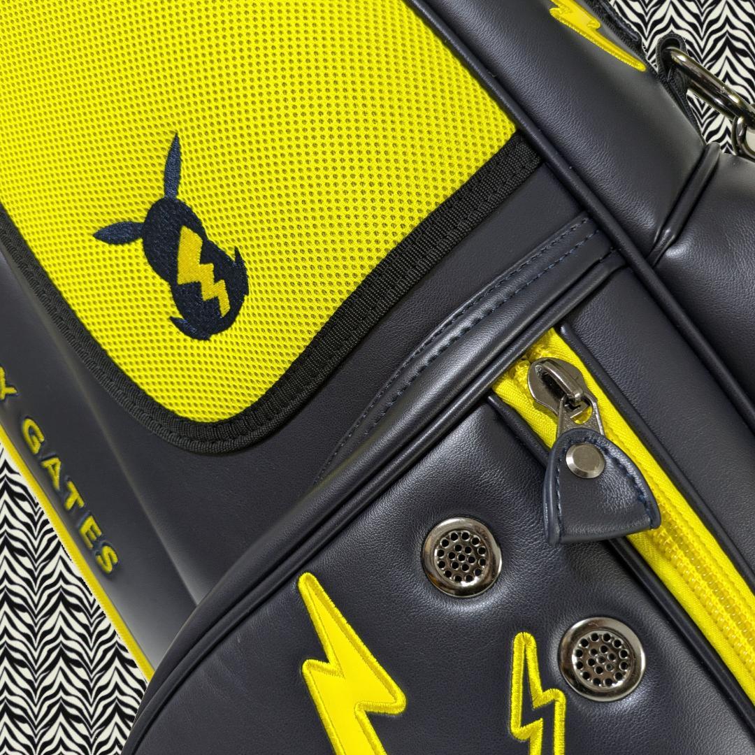 パーリーゲイツ⚡ポケモン⚡ピカチュウ⚡スタンド式⚡キャディバッグ⚡PG1989