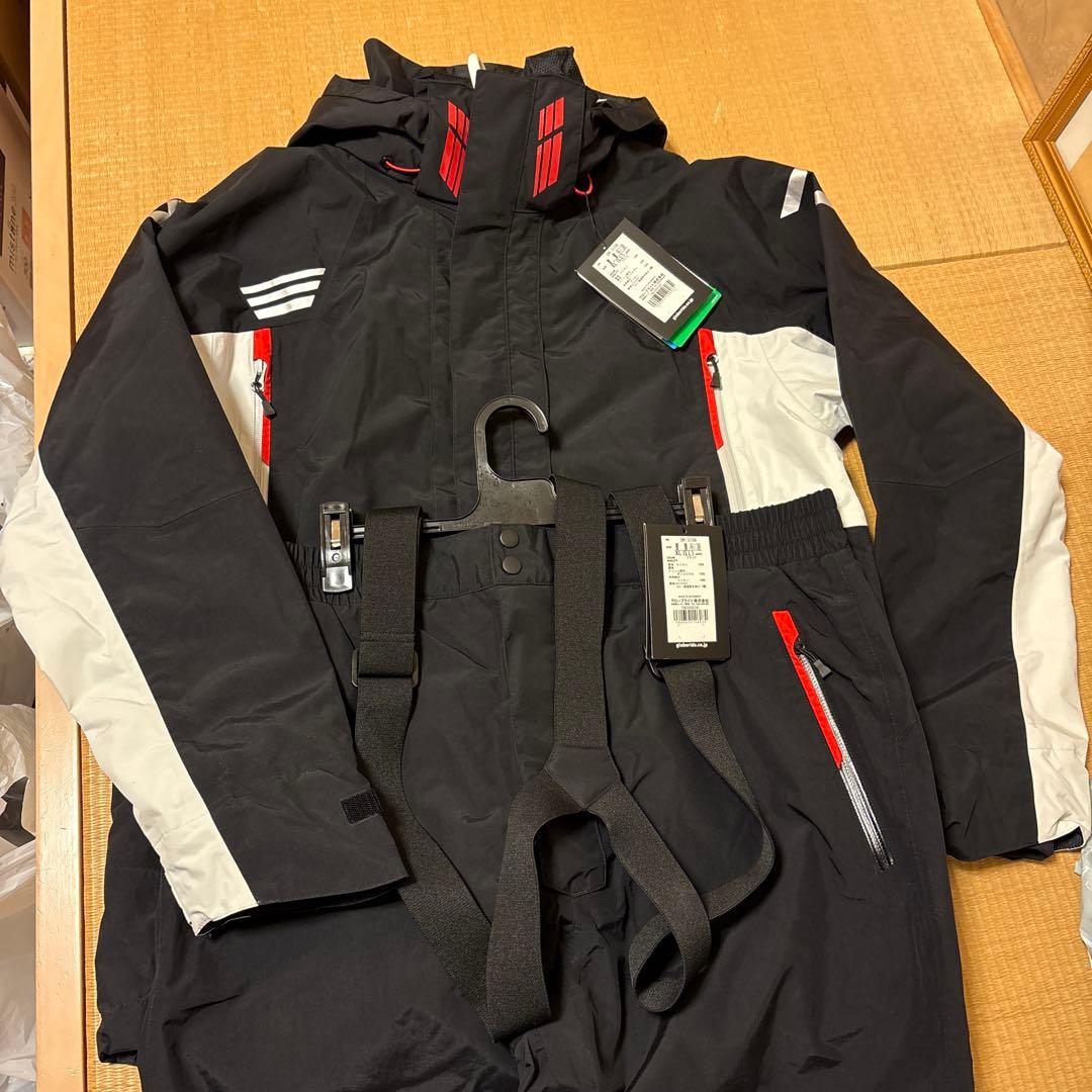 DR-3108 ブラック XL レインマックス ハイパーコンビアップレインスーツ