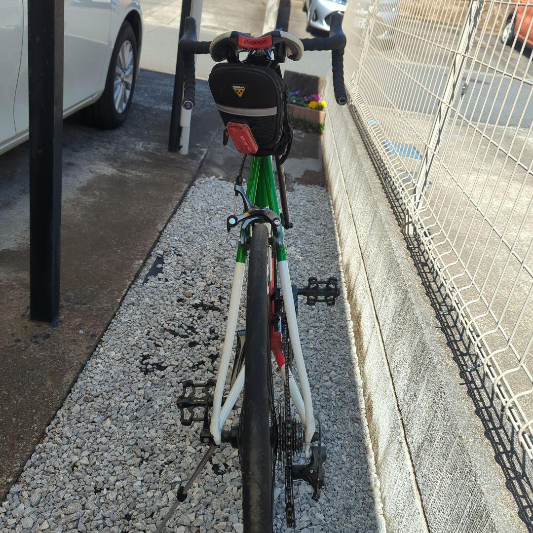 GIOS ロードバイク ホワイト/グリーン/レッド