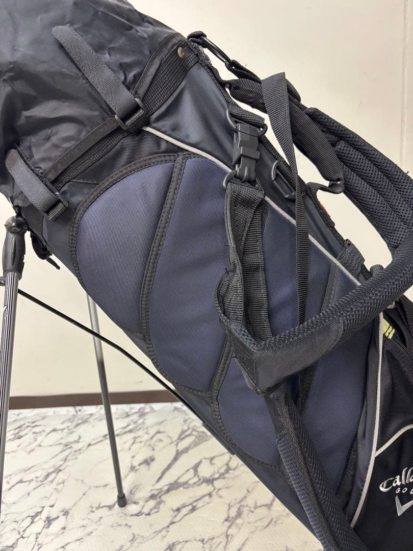 【美品】Callaway ゴルフ スタンドバッグ 黒