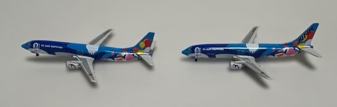 ANK B737-400 JA391 /JA392 ドルフィン 2機セット
