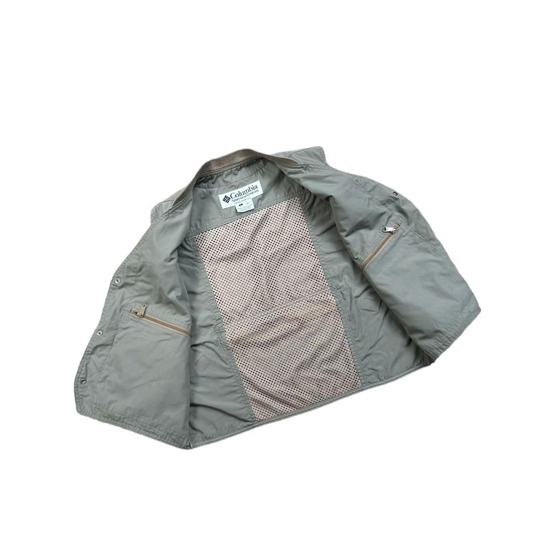 90s コロンビア columbia フィッシング ベスト Lサイズ