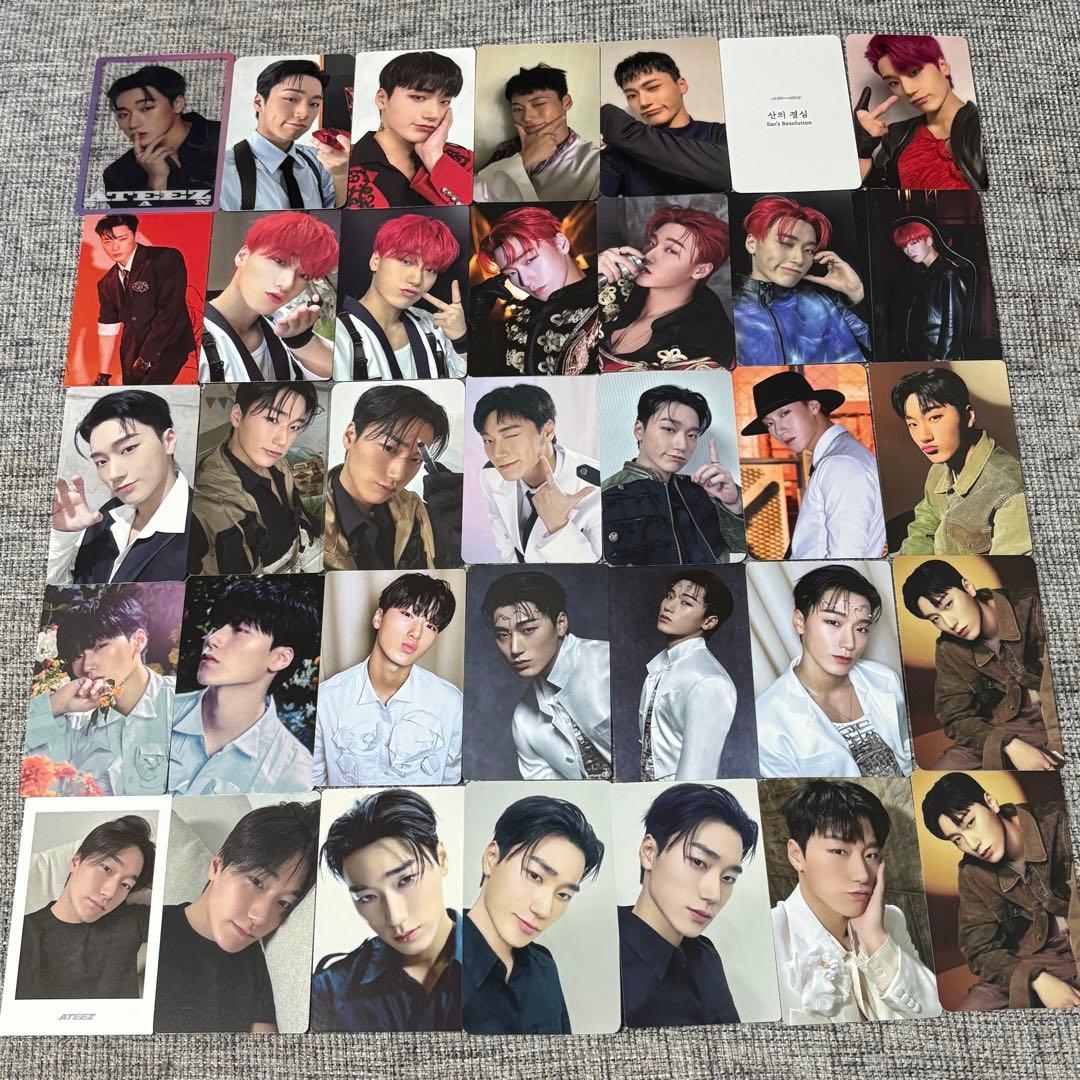 ATEEZ トレカまとめ売りセット サン 35枚