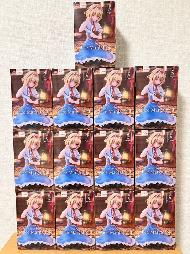 東方Project ぬーどるストッパーフィギュア アリス・マーガトロイド×13個