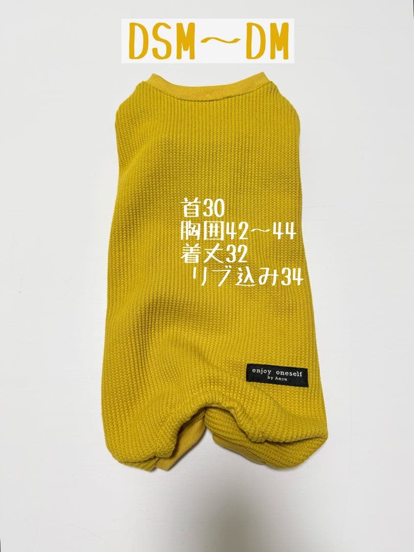 ダックスフンド　商品受付ページ　ロンパース　犬服　わんこ服　マスタード　ダックス