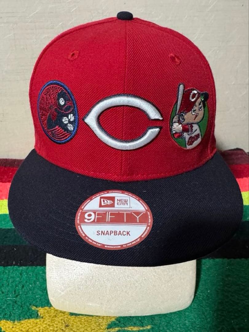 極美品 レアモデル NEW ERA 広島カープ キャップ スナップバック