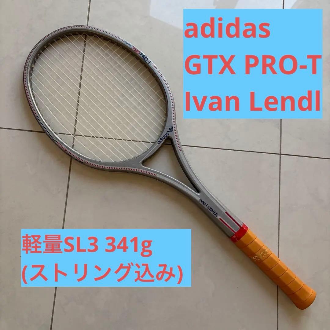 軽量341g SL3相当 adidas Ivan Lendl PRO-T