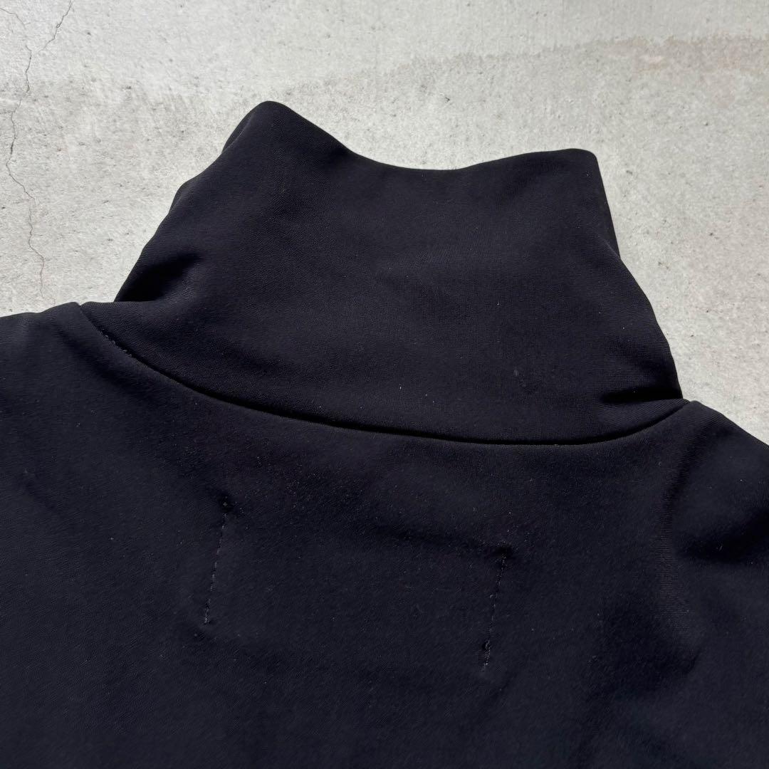 【新品タグ付】HORN GARMENT ハイネックハーフジップシャツ ロゴ刺繍