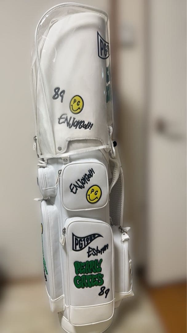 【新品・未使用】★パーリーゲイツ★LOVE golf キャディーバッグ