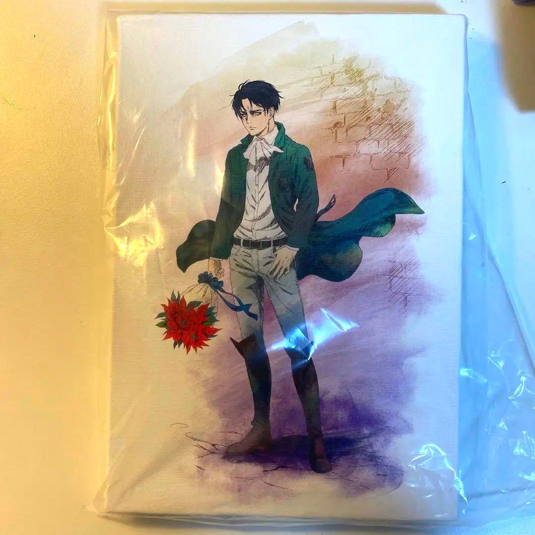 進撃の巨人 MAPPA展 リヴァイ キャンバスボード アクリルボード 原画