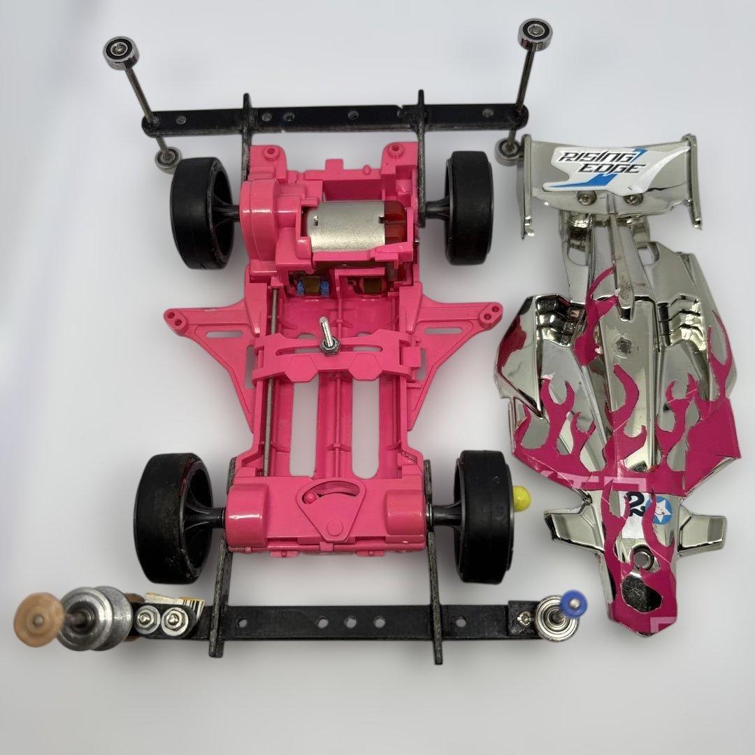 即購入可 ミニ四駆 VSシャーシ 井桁 フラットマシン 完成済