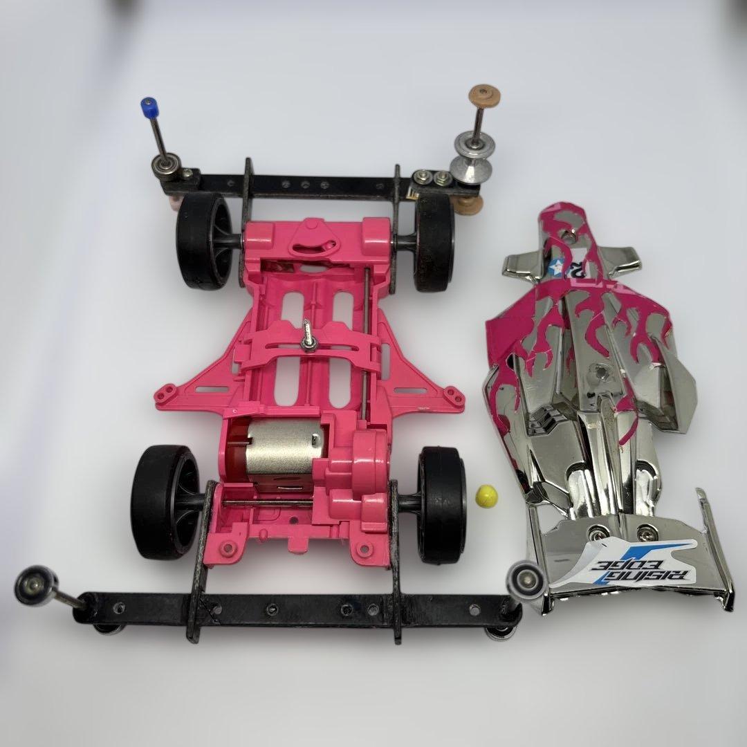 即購入可 ミニ四駆 VSシャーシ 井桁 フラットマシン 完成済