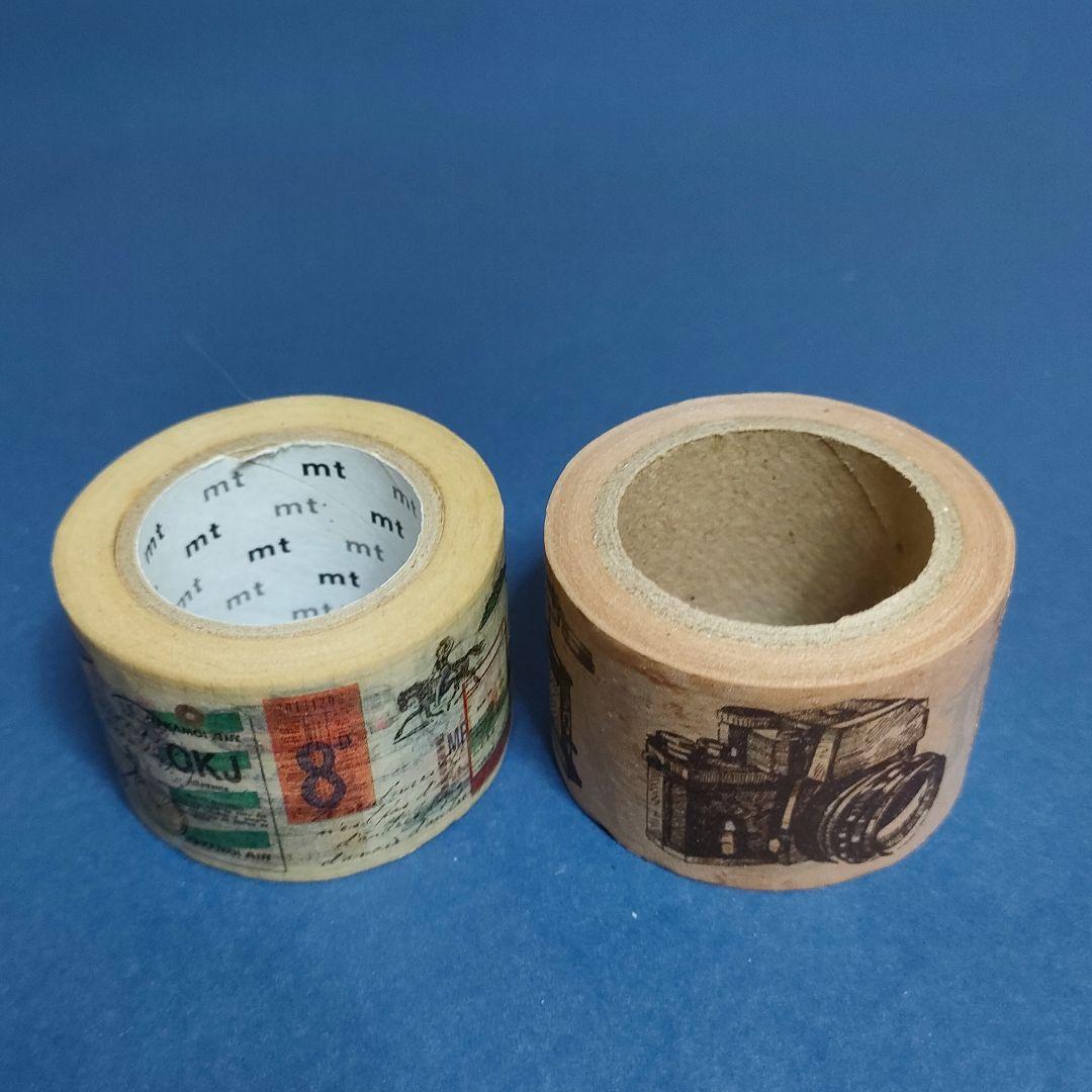 幅広 廃盤 コラージュ 猫 ネコ ねこ マスキングテープ マステ