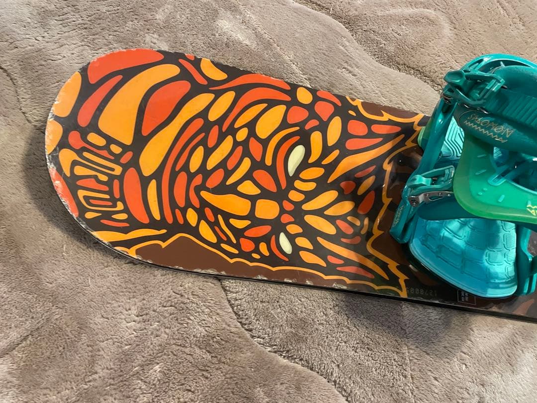 バートン⭐︎スノーボード板&ビンディングセット