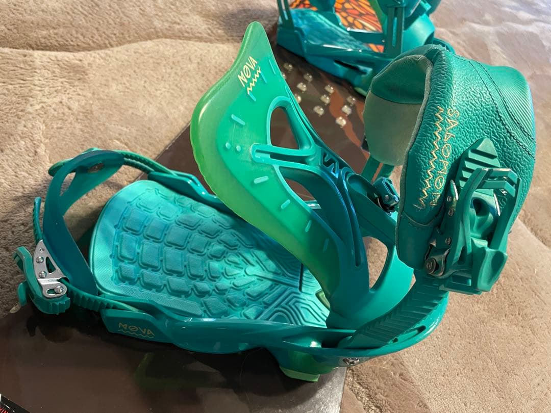 バートン⭐︎スノーボード板&ビンディングセット