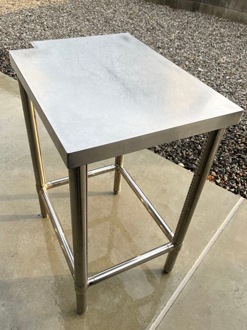 ステンレス作業台　調理台　ワークテーブル 業務用　450×600×800