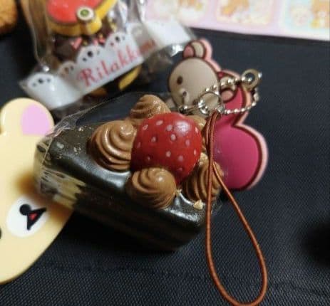 SAN-X リラックマ キイロイトリ エクレア スクイーズ コリラックマ ケーキ