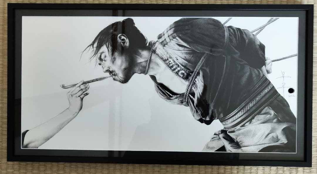 大友昇平 IPPUKU TED 　直筆サイン入り　額装済み