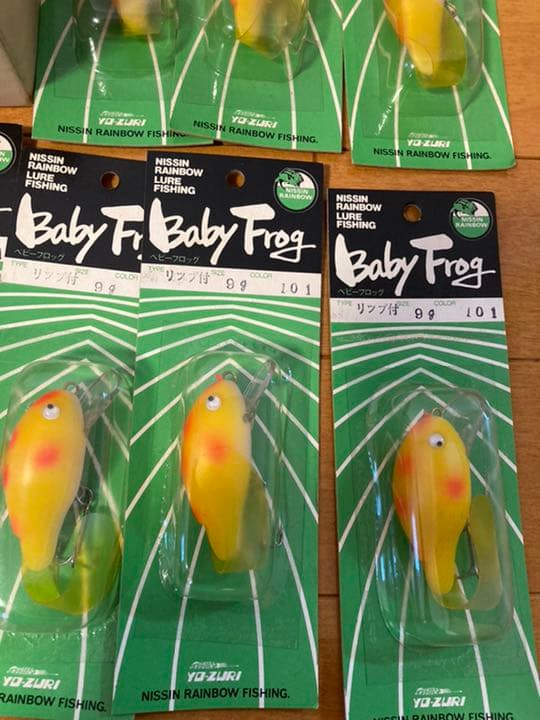 YO-ZURI ベビーブロック　12個　新品未使用　オールド　B級　レア