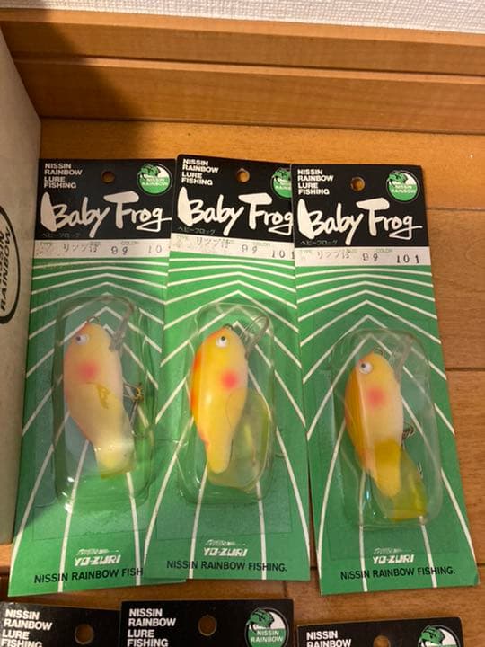 YO-ZURI ベビーブロック　12個　新品未使用　オールド　B級　レア