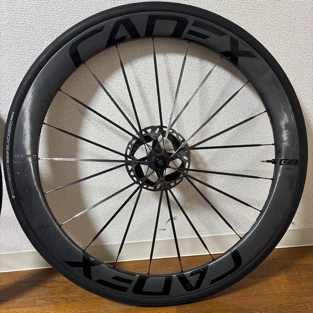 CADEX 50 ULTRA DISC TUBELESS 前後セット（タイヤ付）