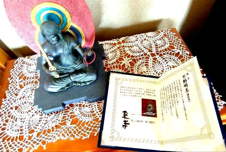 極品　国宝　不動明王　レプリカ　真言宗立教開宗1200年記念　東寺監修証明書付属
