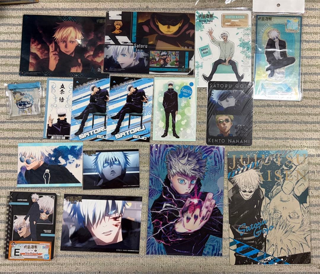 呪術廻戦 五条悟 まとめ売り フィギュア アクリルスタンド セット