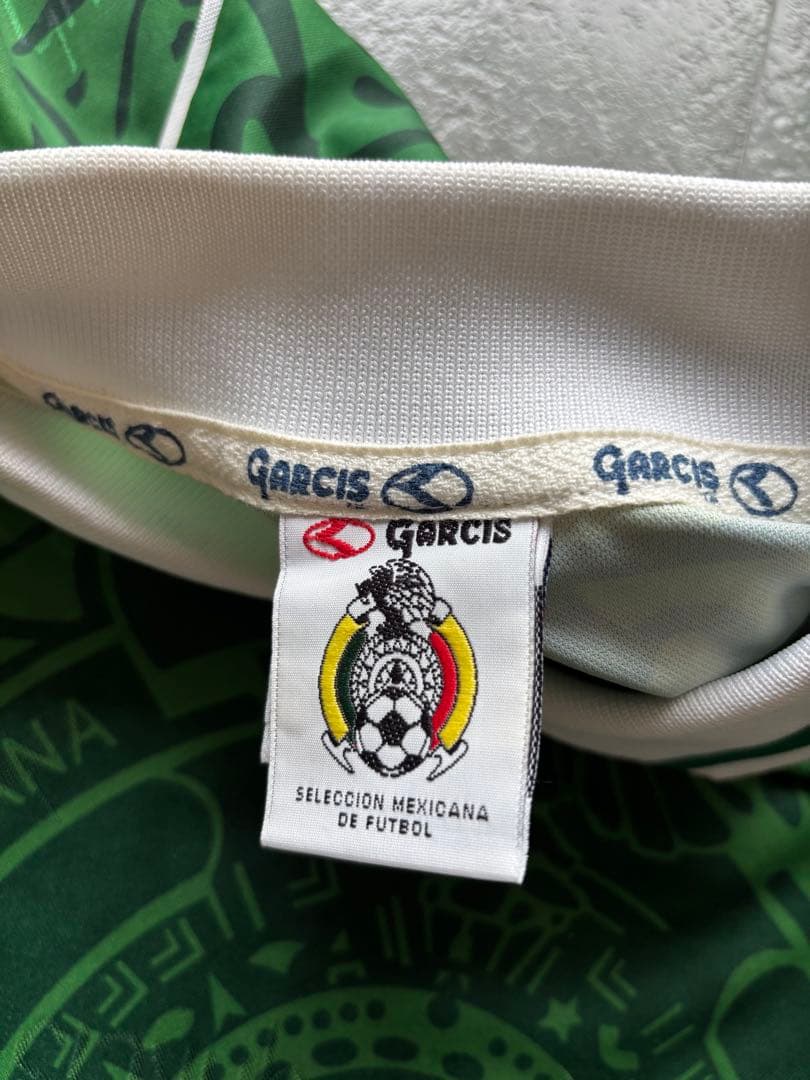 レア　1999年　メキシコ代表　ホームユニフォーム　襟付き　ヴィンテージ