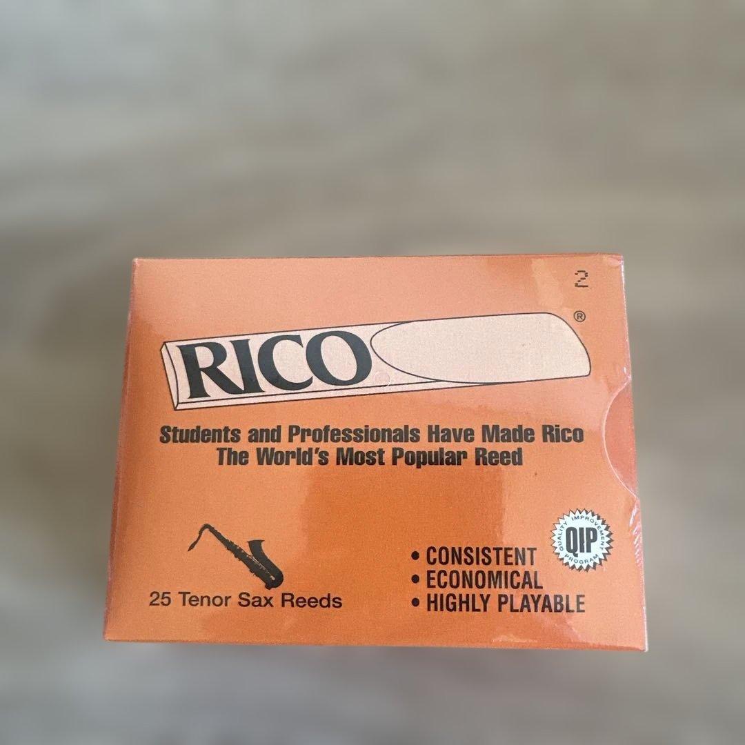 RICO テナーサックスリード 25枚入り 2