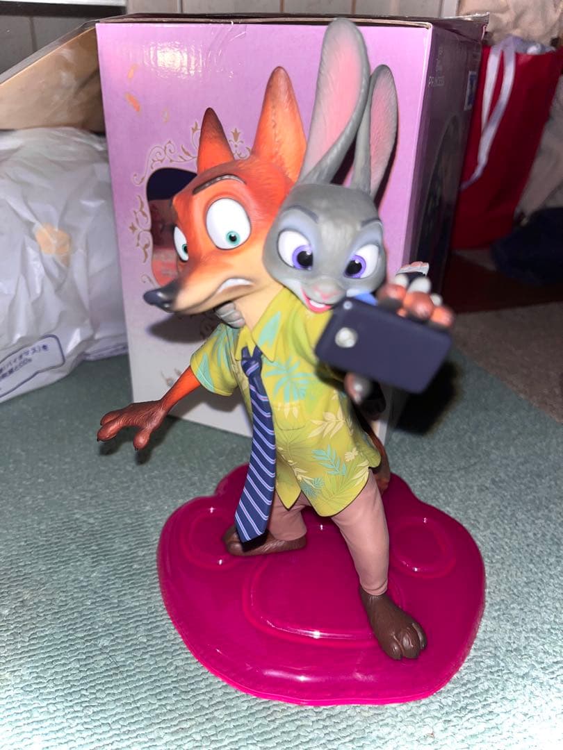 ズートピア　happyくじ　A賞　フィギュア
