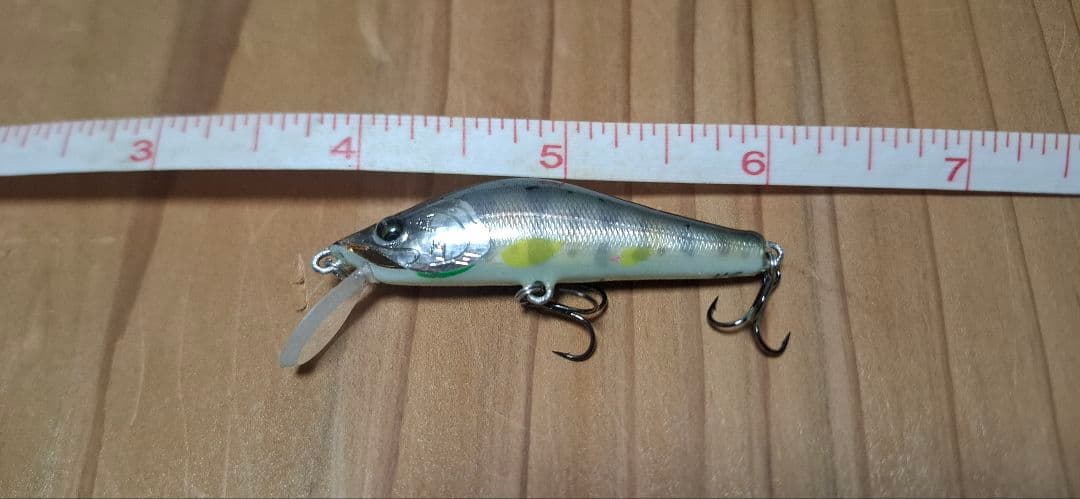 安比釣道楽さんのミノー、ツダクラフトミノー