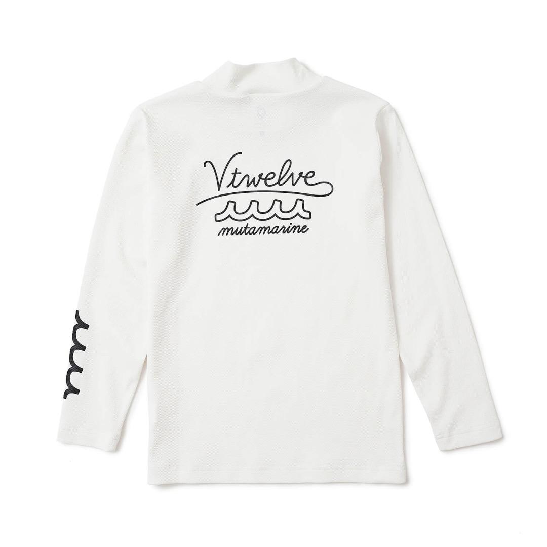 V12 MU12 MOCK mutaコラボ　レディース　モックネック S