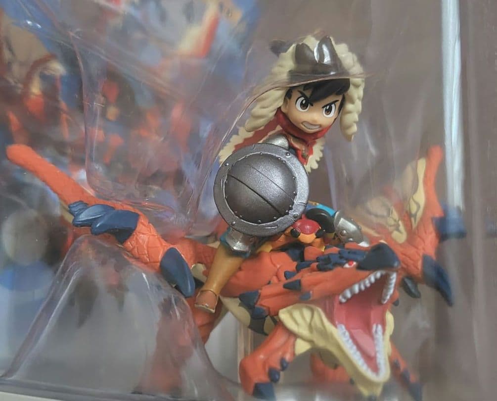 【未開封】amiibo 隻眼のリオレウス&ライダー (男の子)