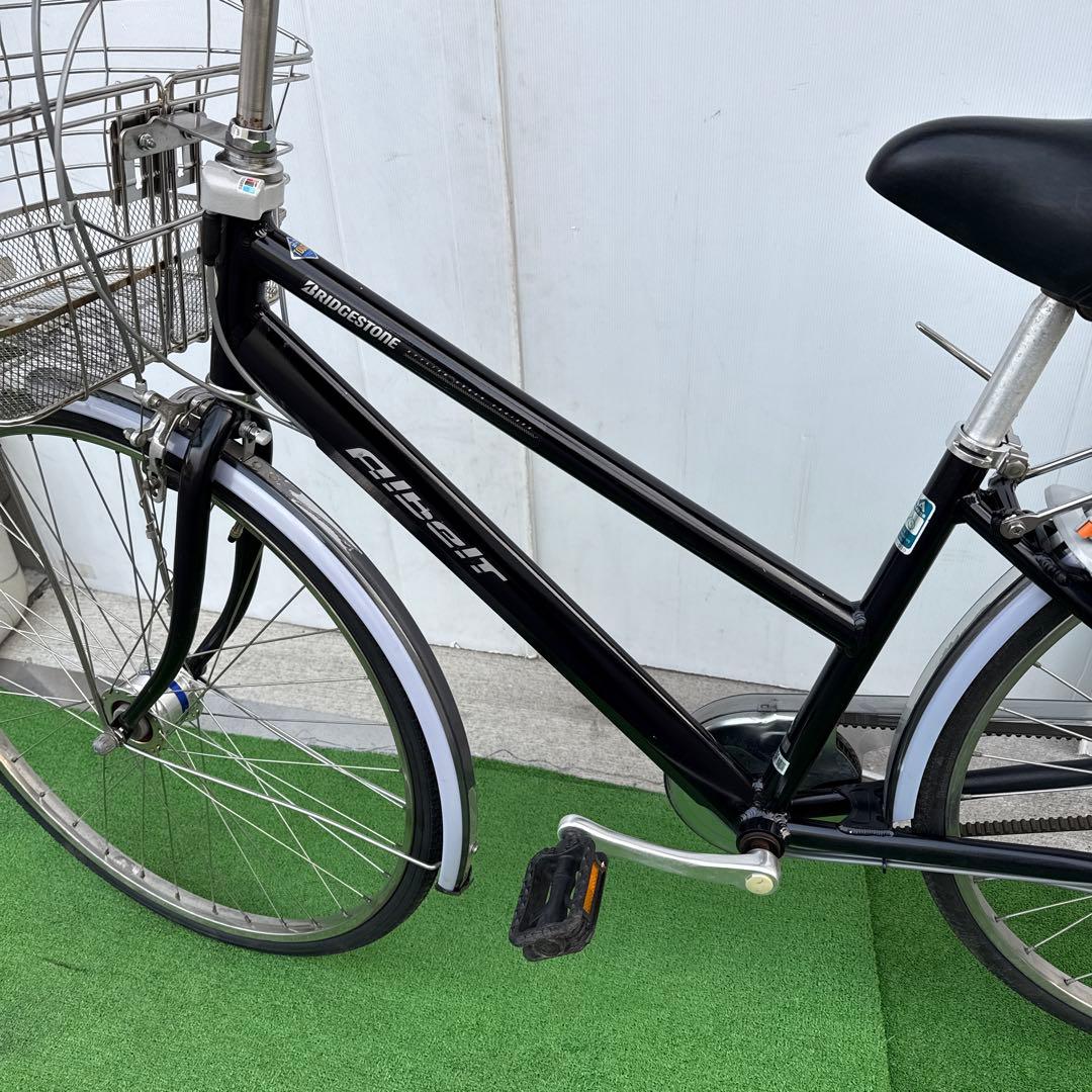 ブリヂストン アルベルト自転車 27インチ 内5速 オートライト ブラック