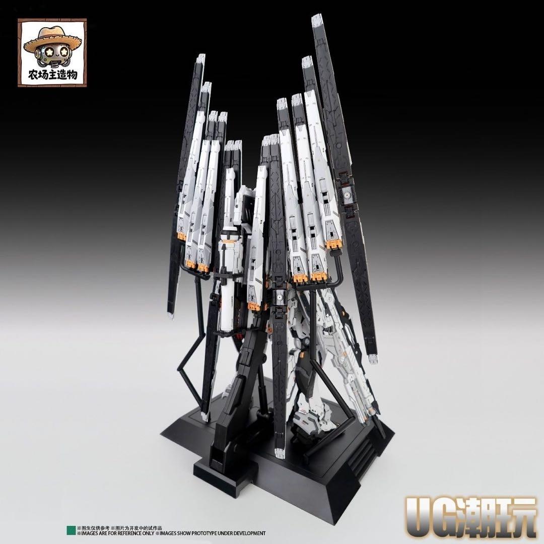 新品1/100 νダブルフィンファンネル ガレージキット造形　海外スタジオ正規品