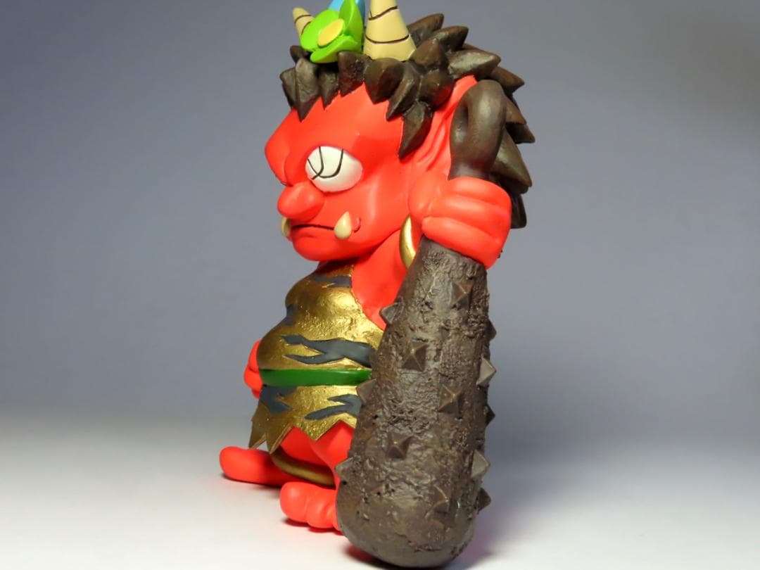 【瀧下和之】　　赤鬼　　桃太郎フィギュア