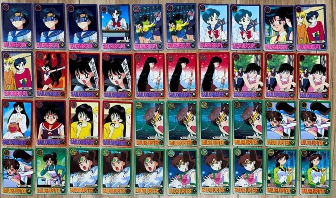 ②セーラームーンカード　カードダス　セーラームーンR