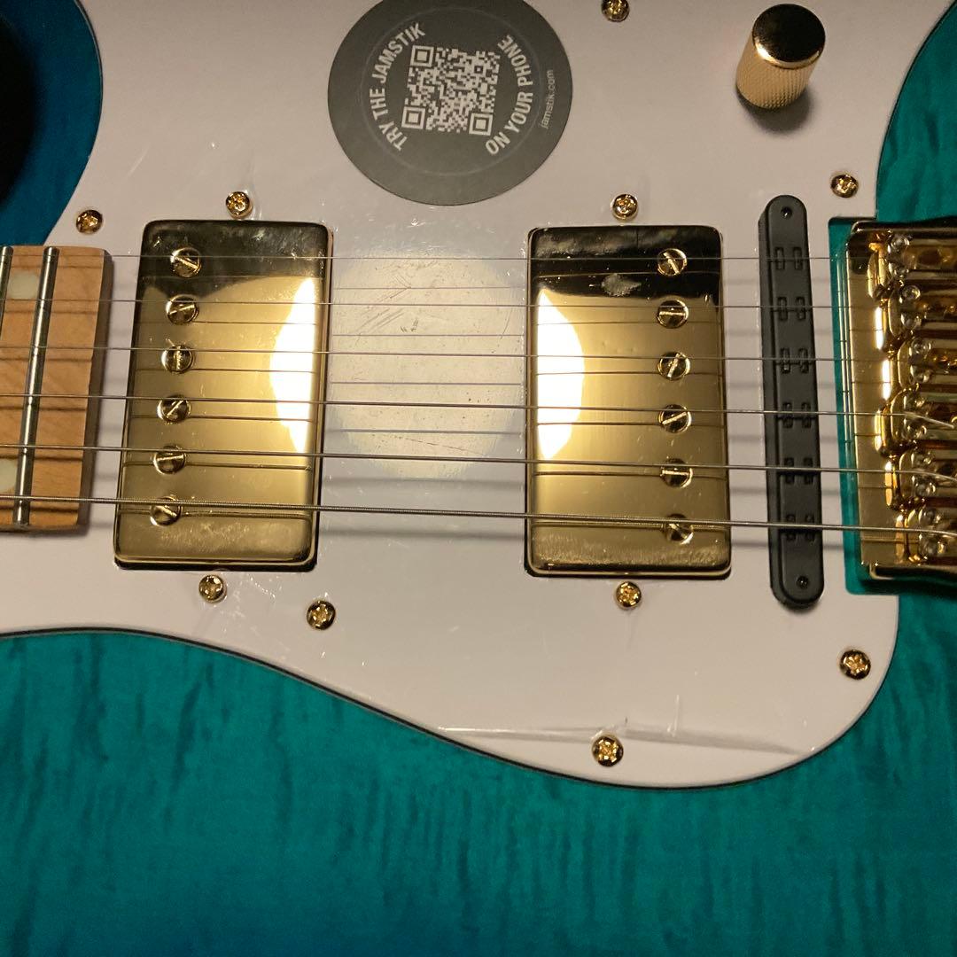 ギター Jamstik Deluxe MIDI Guitar Blue / Zivix