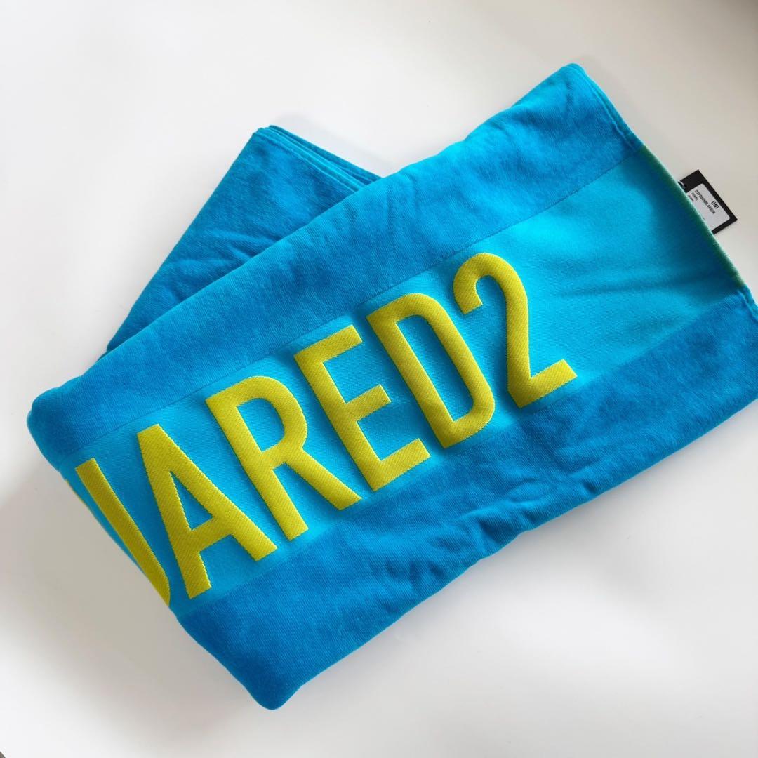 DSQUARED2 ディースクエアード ロゴ ビーチタオル 新品未使用