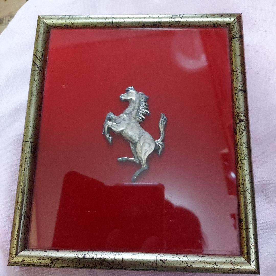 期間限定値下げ！ノスタルジック年代物！フェラーリエンブレム！レアなフェラーリ