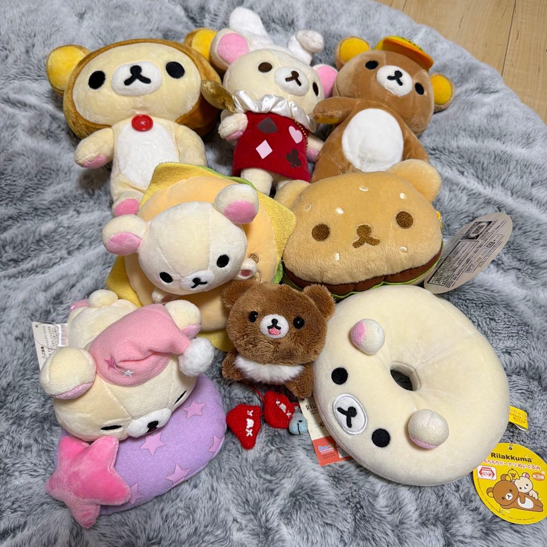 【詰め合わせ23体】※汚れ少※リラックマぬいぐるみ