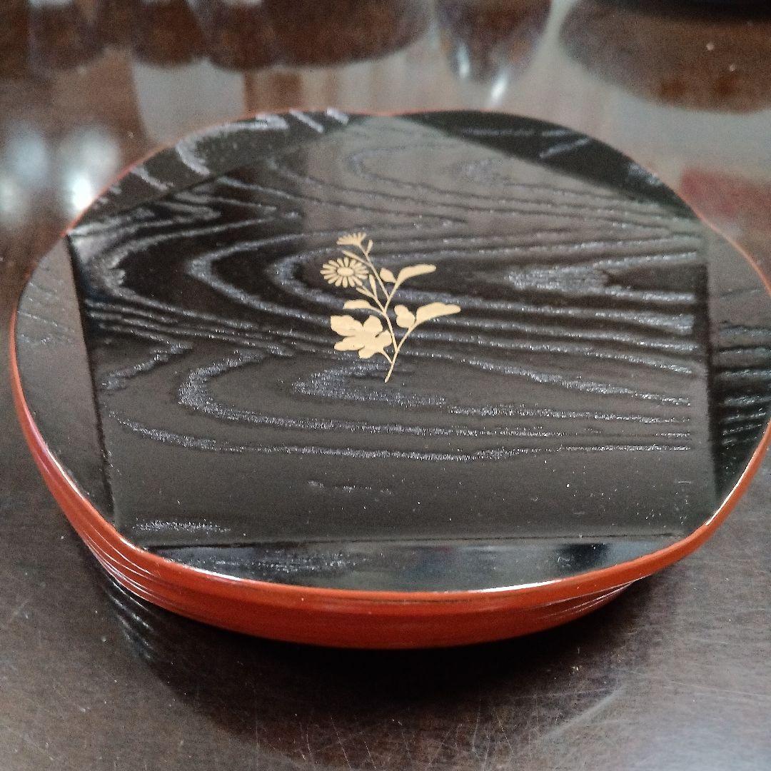 輪島塗漆器 八角形 5枚セット1970代購入値段交渉OK