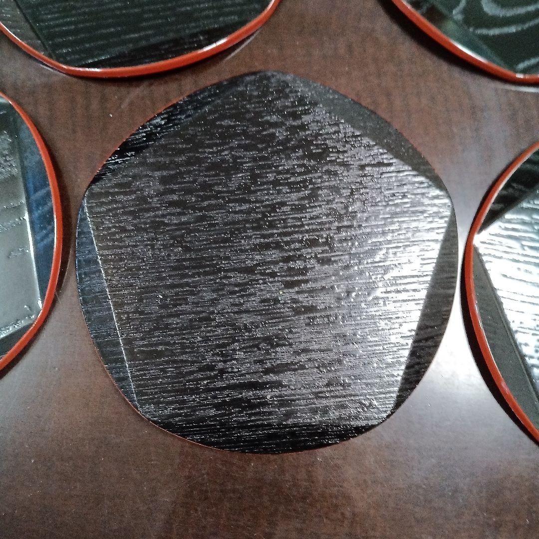 輪島塗漆器 八角形 5枚セット1970代購入値段交渉OK