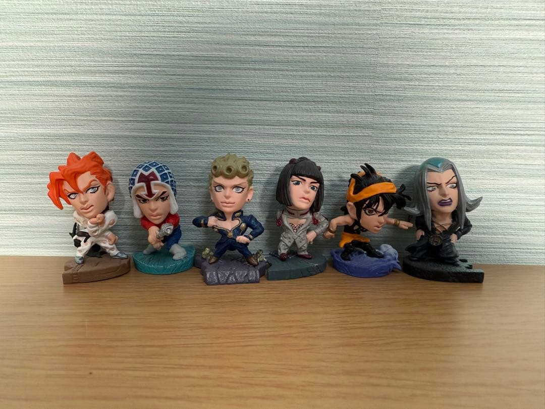 T*8様 【JOJO5部】キャラヒーローズ 護衛チーム6体セット