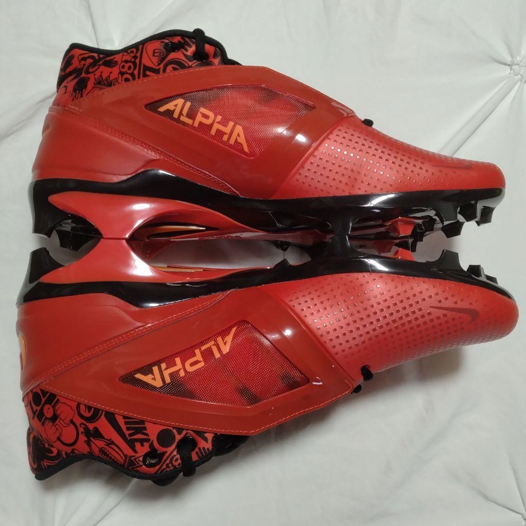 【30cm ✨新品未使用✨】ナイキ アメフト スパイク アルファメナス プロ4