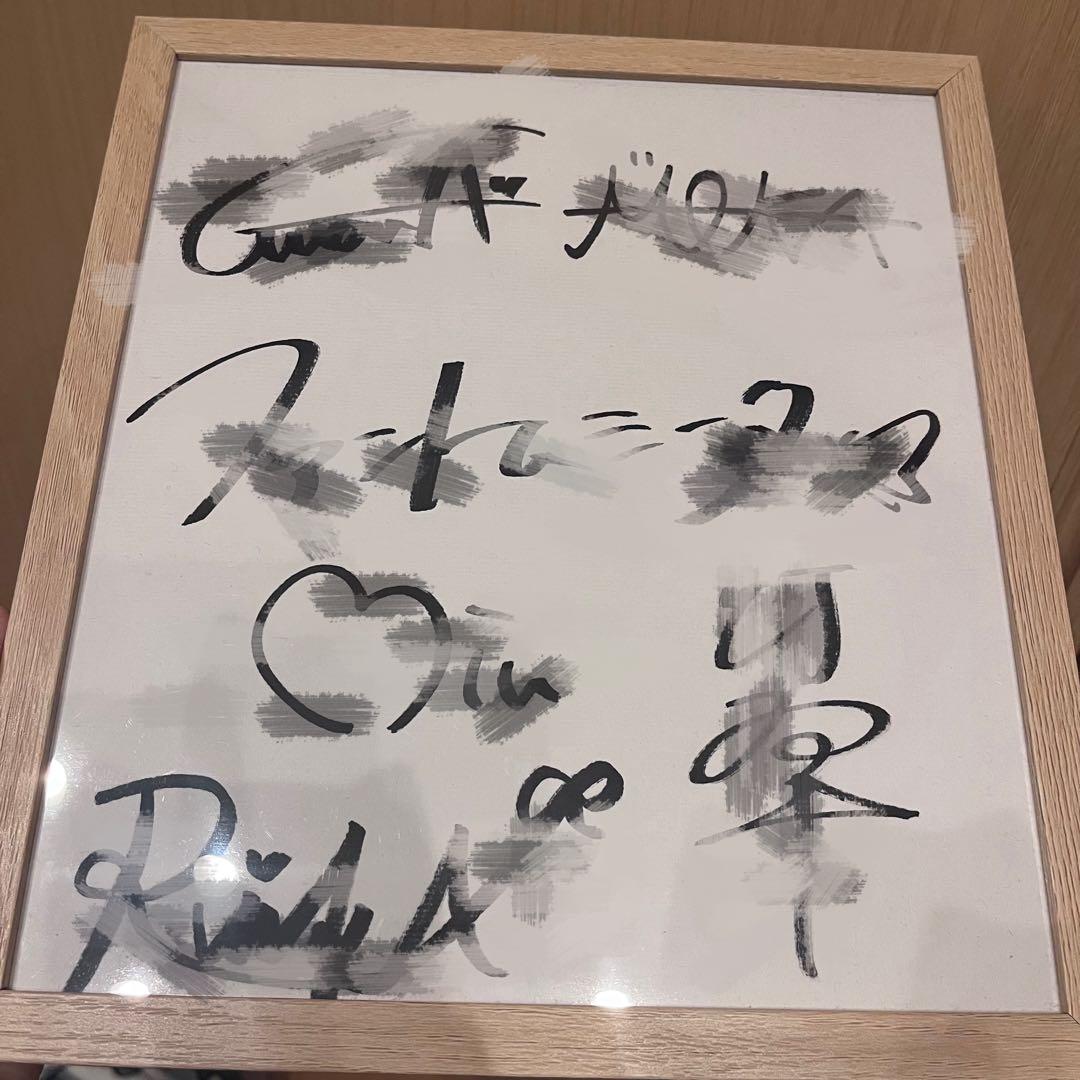 LARME fes ファントムシータ　サイン色紙